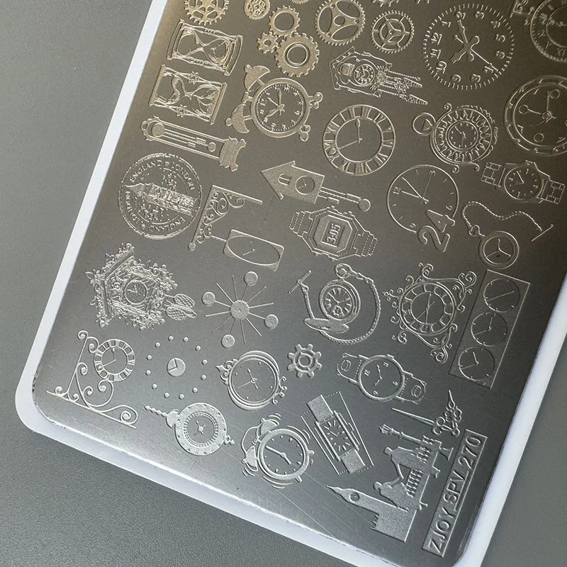 XMQ STAMPING NAIL PLATES UFO DESIGNS IMAGE PLATE TEMPLATES