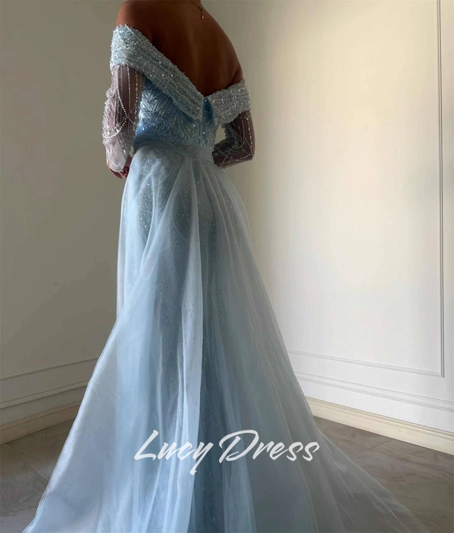 Lucy Maßgeschneiderte Frau Elegante Party Hochzeit Abendkleid Kleider für besondere Anlässe Ballkleider Hochzeit Party Kleid Geburtstag