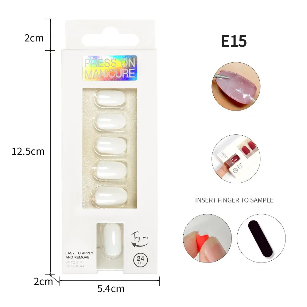 24Pcs/Box Fashion W… - image