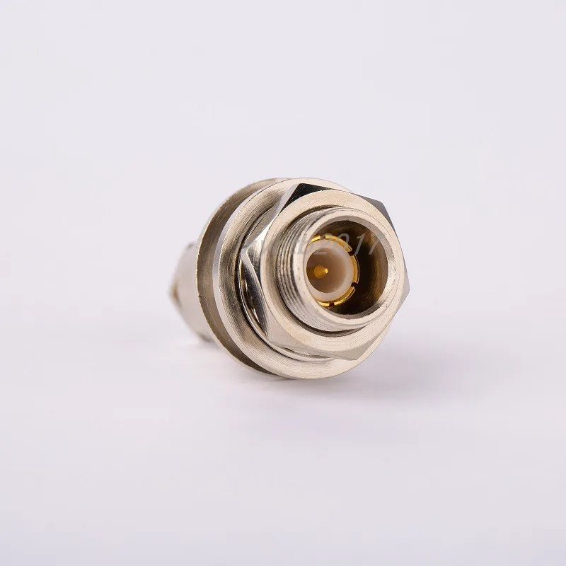 C9-JY3 blind plug straight male nut fixed adapter RG174 RF connector with SYV-50-2-1 cable