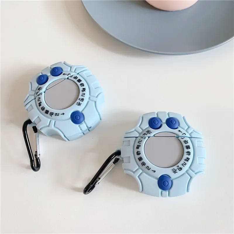 3D Cartoon Digimon Shockproof Protective Silicone Earphone Anime Cover For Airpods Case/Airpods Pro 2 Case For Kids Boys