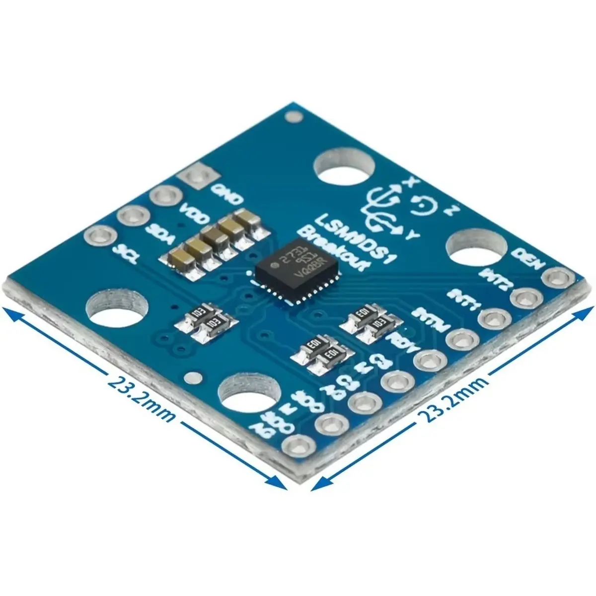 -LSM9DS1 High- 9- Sensor Module Acceleration Gyroscope High- Sensor Module