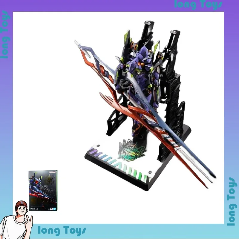 

Genuine Bandai Evangelion Model Kit MB Test Type-01 30th The Spear of Gaius Anime Action Figure Collection Finished Model Toys