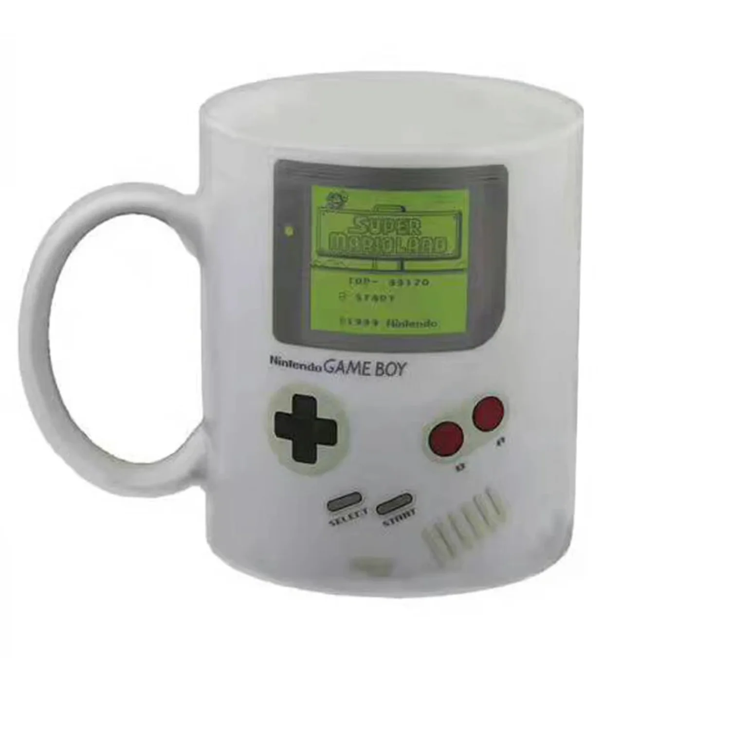 Caneca engraçado máquina de jogo descoloração caneca kawaii copo original canecas de café mudança de cor canecas sublimação espaços em branco drinkware