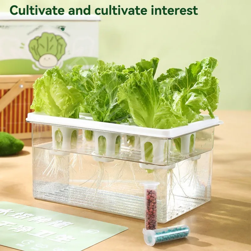 Hydroponic lettuce planting box Home intelligent soilless cultivation Vegetable potted plant