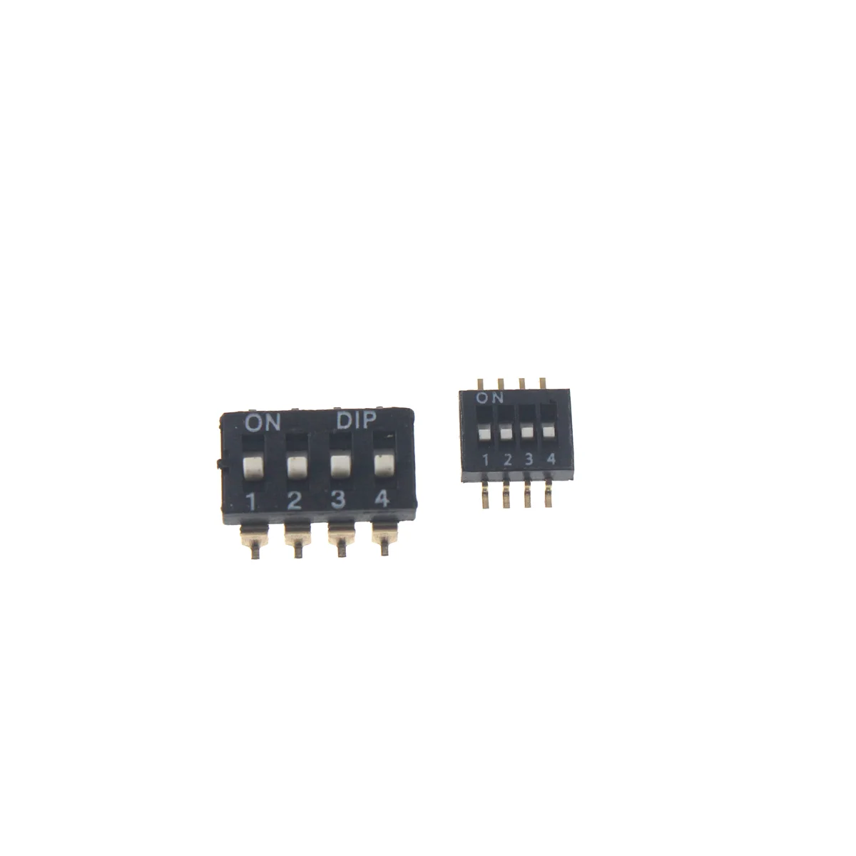 10pcs smd Slide Type Switch Module 1 2 3 4 5 6 7 8 10 12 PIN 2.54mm 1.27MM DIP Red Pitch Toggle black  Snap Switch Dial Switch