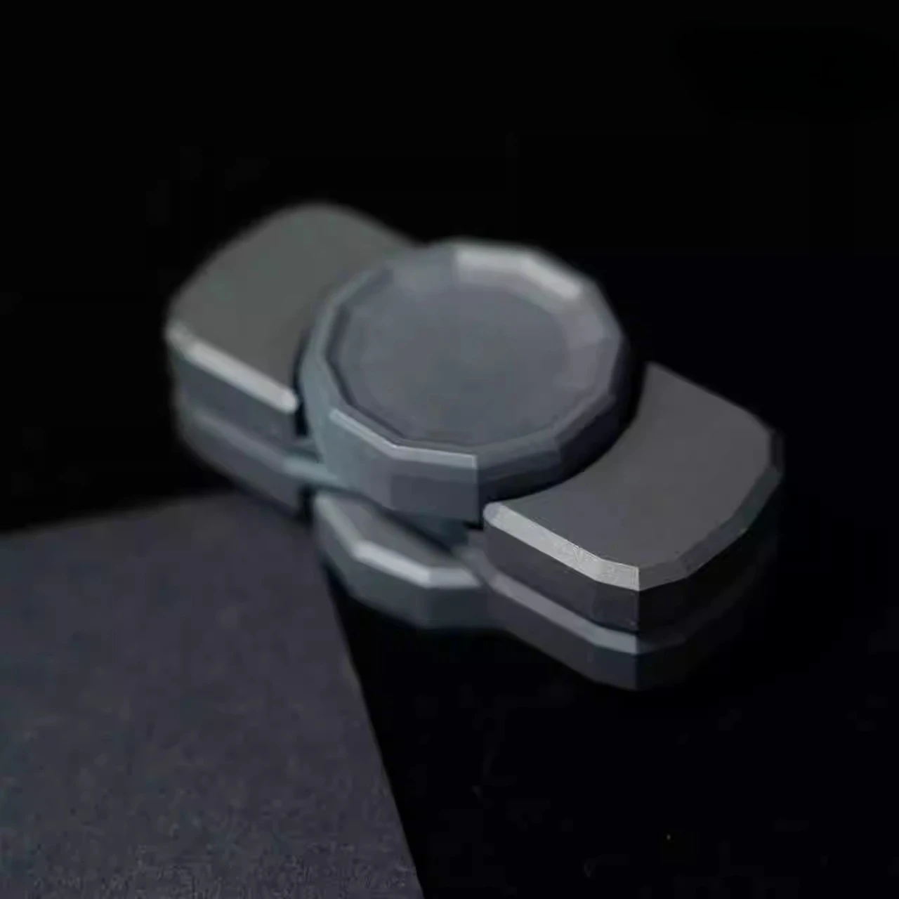 LBW EDC N7 لعبة تخفيف التوتر المعدنية الميكانيكية ذات ملمس يدوي مكونة من صفحتين #2