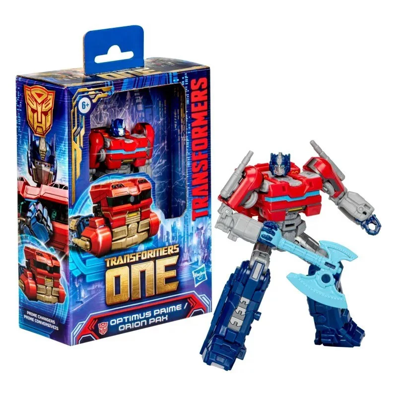 

Экшн-фигурки Hasbro Трансформеры One Optimus Prime Orion Pax Deluxe Class, модель игрушки для мальчиков F8691