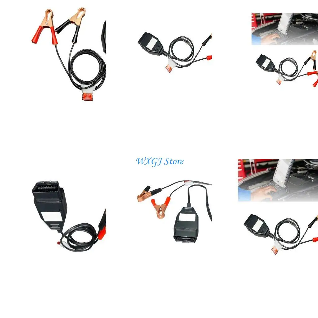 

37JE Car Battery Extension Cable Vehicle Battery Power Cable Vehicle Memory Saver Maintain Data While Changing Batteries
