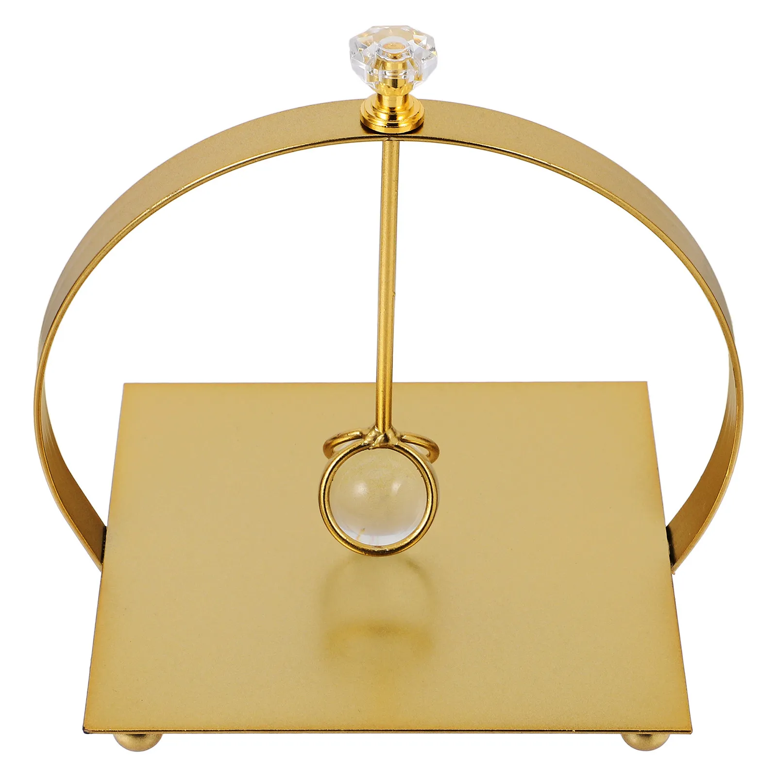 Elegant European-Style Sturdy Iron Paper Towel Holder for Dining Room Table Centerpiece Modern Kitchen view 3