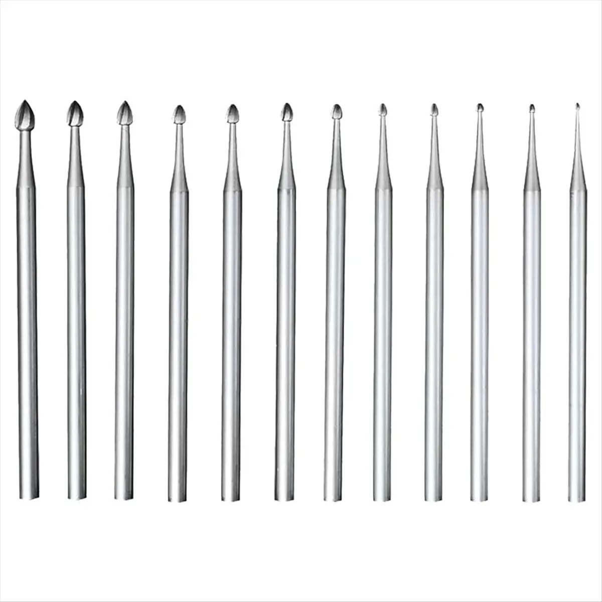 Jewelry Bud Burr, 3/32Inch Shank Lapidary Making Tools Carving Bits Bud Burr Metal