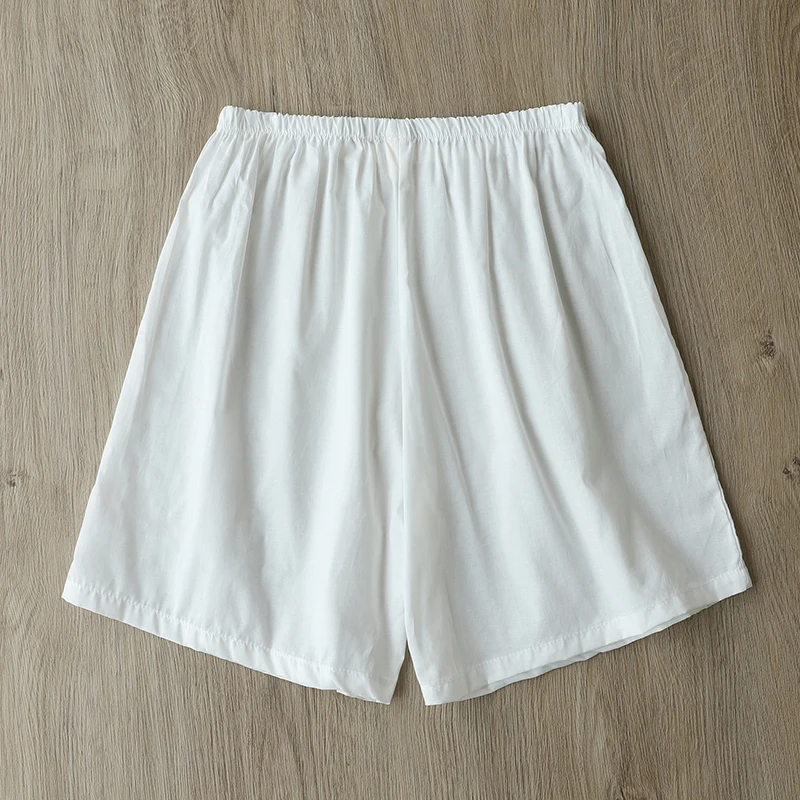 المرأة الصيف رقيقة القطن Se السراويل فضفاضة مرونة الخصر القطن الخالص ort الملابس الداخلية بوت Faionable السيدات السراويل