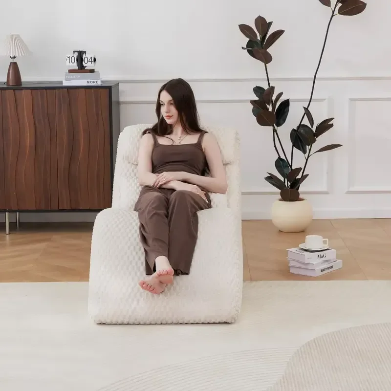 Modular L Shaped Sofa Cover for Cloud Sofa Yoga Vacuum Compression Boneless Sectional Couch Slipcover Luxury Furniture