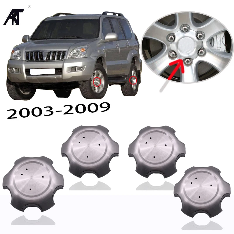 Wheel Centre Cap Hub Rim FOR : TOYOTA Land cruiser 40000 PRADO 4.0L 120 Series 2003-2009 Wheel Center Cap Hub 4pcs  42603-60500