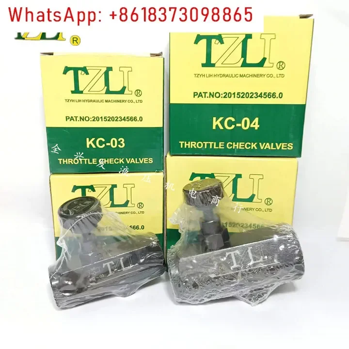 TZLI throttle valve KC-02 KC-03 KC-04/06/08 K- 02/03/04 flow control valve