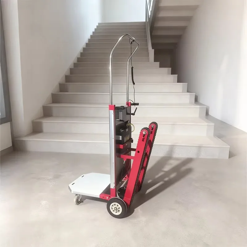 

Best-salling High Quality Electric Crawler-Type Stair Climbing Machine Foldable Steel Platform Material Handling Equipment
