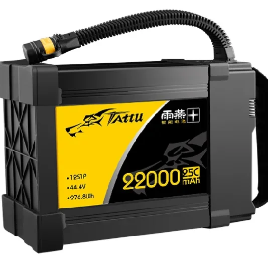 

Tattu 2.0 Swift 12S 22000mah 25C Smart Lithium Battery with AS150U-F Plug of UAV for Plant Protection Drone