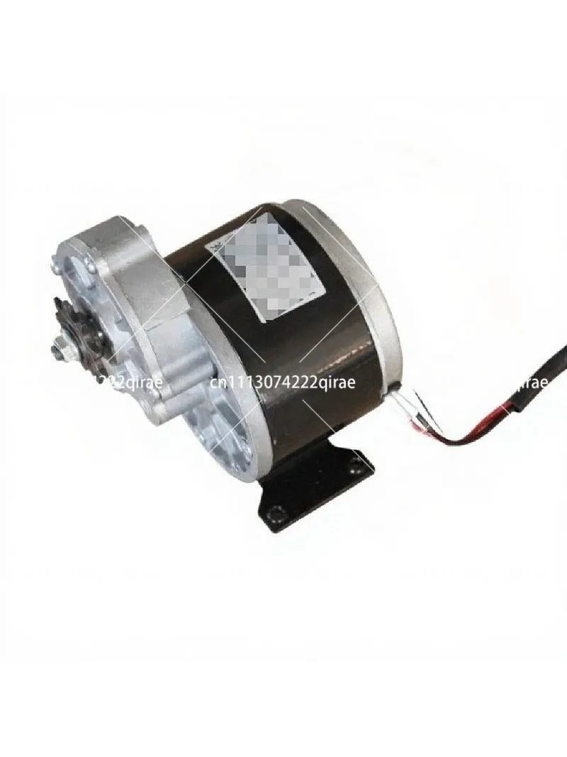 DC Permanent Magnet Brushed Gear Motor 12V/24V 250W - For Electric Vehicles, Amusement Equipment and Agricultural Machinery