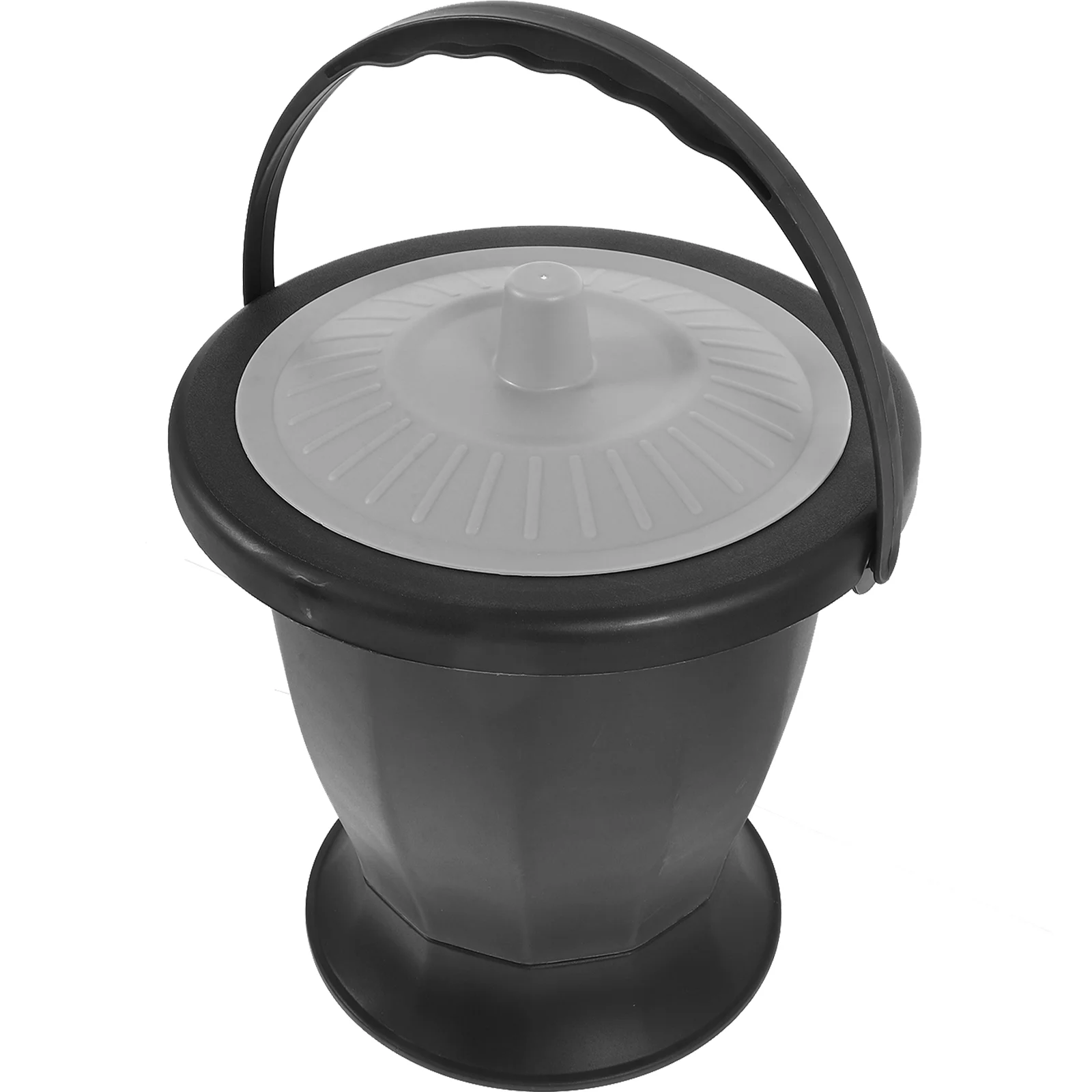 Elderly Spittoon Plastic Chamber Pot Portable Night Urinal Adults Urinal Pot with Handle and Lid urine pots