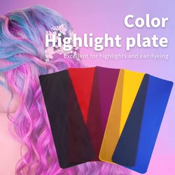 1pcs Acrylic Hair Coloring Board Professional Hair Dyeing Translucent Hair Dye Board Barbershop Accessories Styling Tools