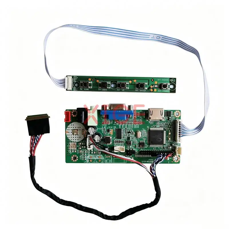 Placa Controladora de Monitor para Notebook N140BGE M140NWR1 N140B6 M140NWR2, Tela LVDS-40 Pinos 1366*768 HDMI+VGA 1366x768 Kit DIY