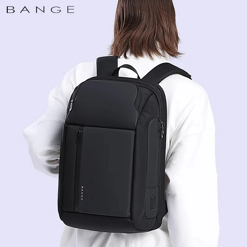 BANGE Anti Theft Waterproof Laptop Backpack 17 Computer Bag Travel Business Hiking Backpacks School Back Pack Mochila For Men