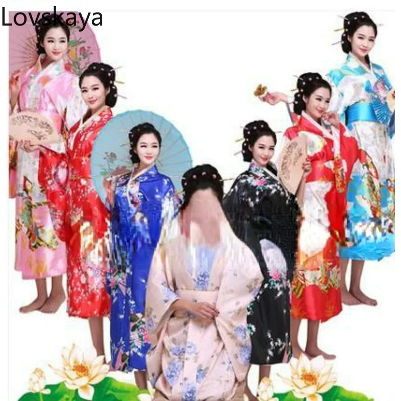 

New women's kimono performance clothing costume drama