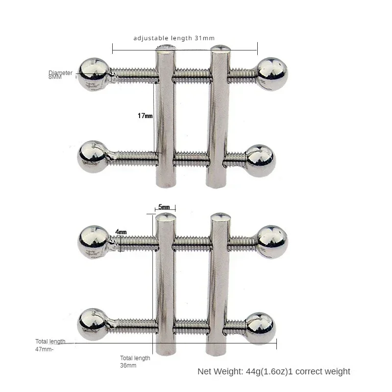Регулируемые зажимы для сосков, БДСМ, зажимы для груди, стимулятор, эротические игрушки, секс-ограничитель, секс-игрушки для пар, взрослые игры, бондаж