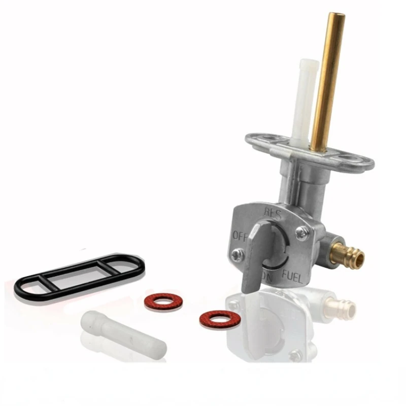 Petcock Vacuum YFM600 Fuel Faucet Tap Valve Assy For YAMAHA Grizzly 600 YFM 600 98-01 Fuel oil valve switch Fuel Cock Gas Tank