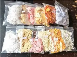 1 paket = 1000 adet piyano Tuning aracı piyano aksesuarları kağıt yüzük anahtar yıkayıcı keçe halka kağıt yıkayıcı