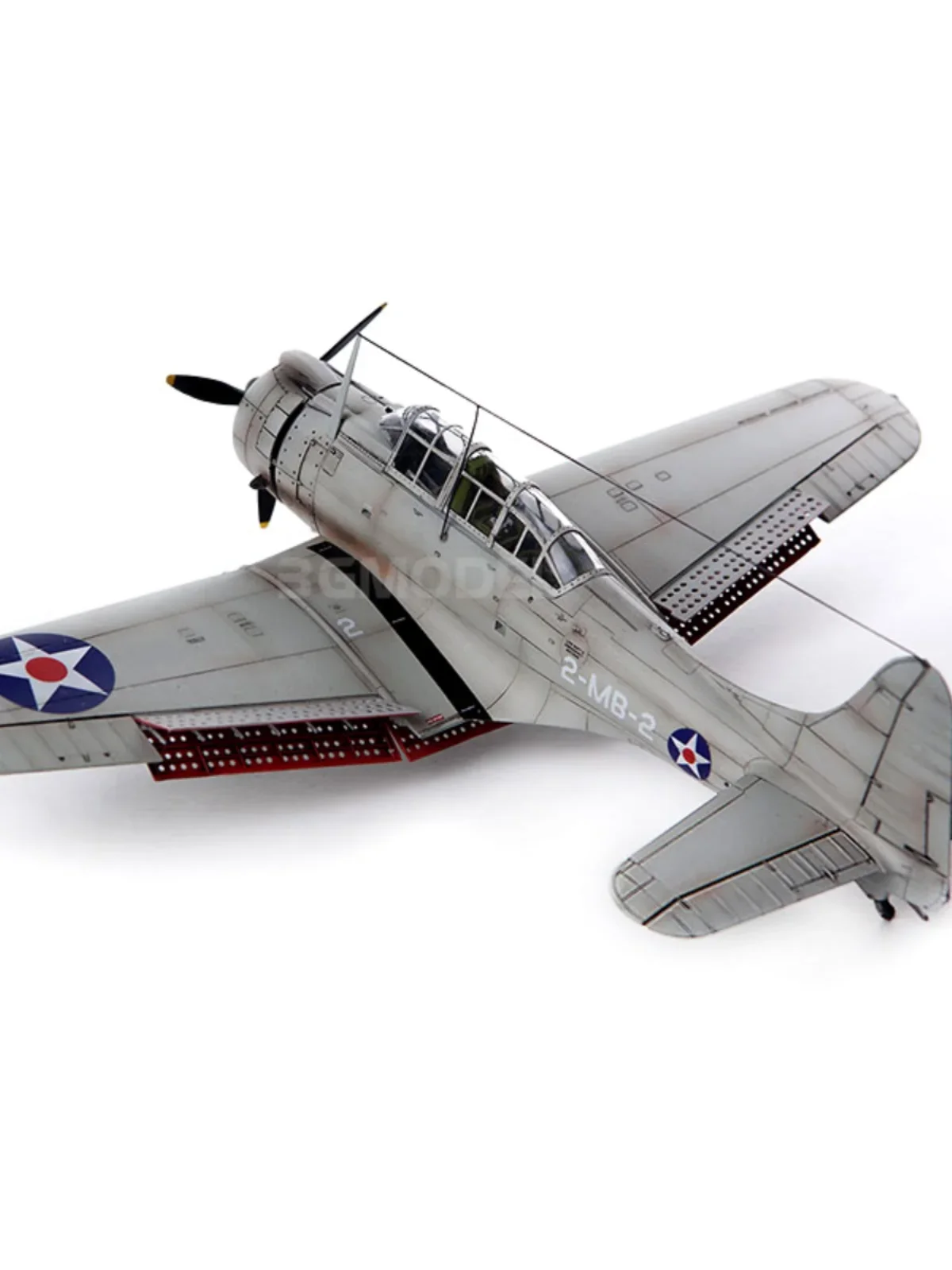 Academia Montado Avião Modelo Kit, 17331 USMC SBD-1, Dive Bomber, Pearl Harbor, 1/48