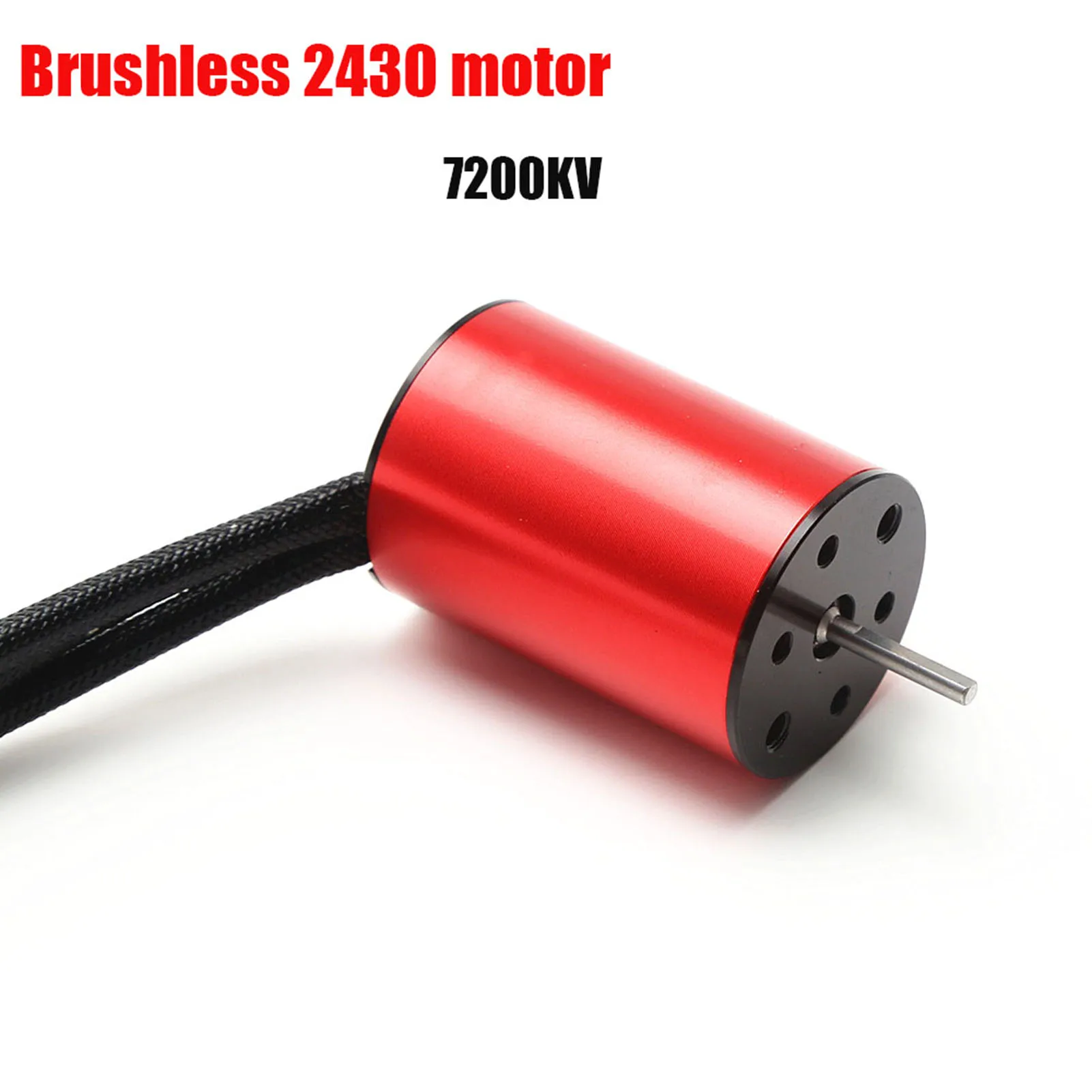 

S2430 7200KV Бесщеточный двигатель Водонепроницаемая замена двигателя для 1/16 1/18 RC Truck Motor для 1/14 RC автомобиля