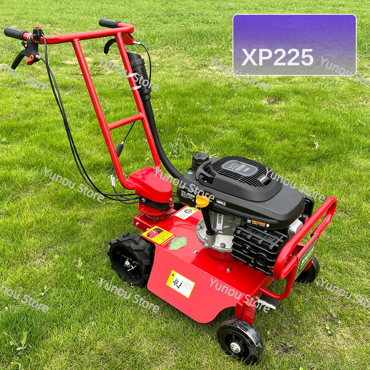 Four Stroke Gasoline Lawn Mower, Orchard Reclamation Self-propelled Grass Crusher, Lawn Weed and Tall Grass Trimmer