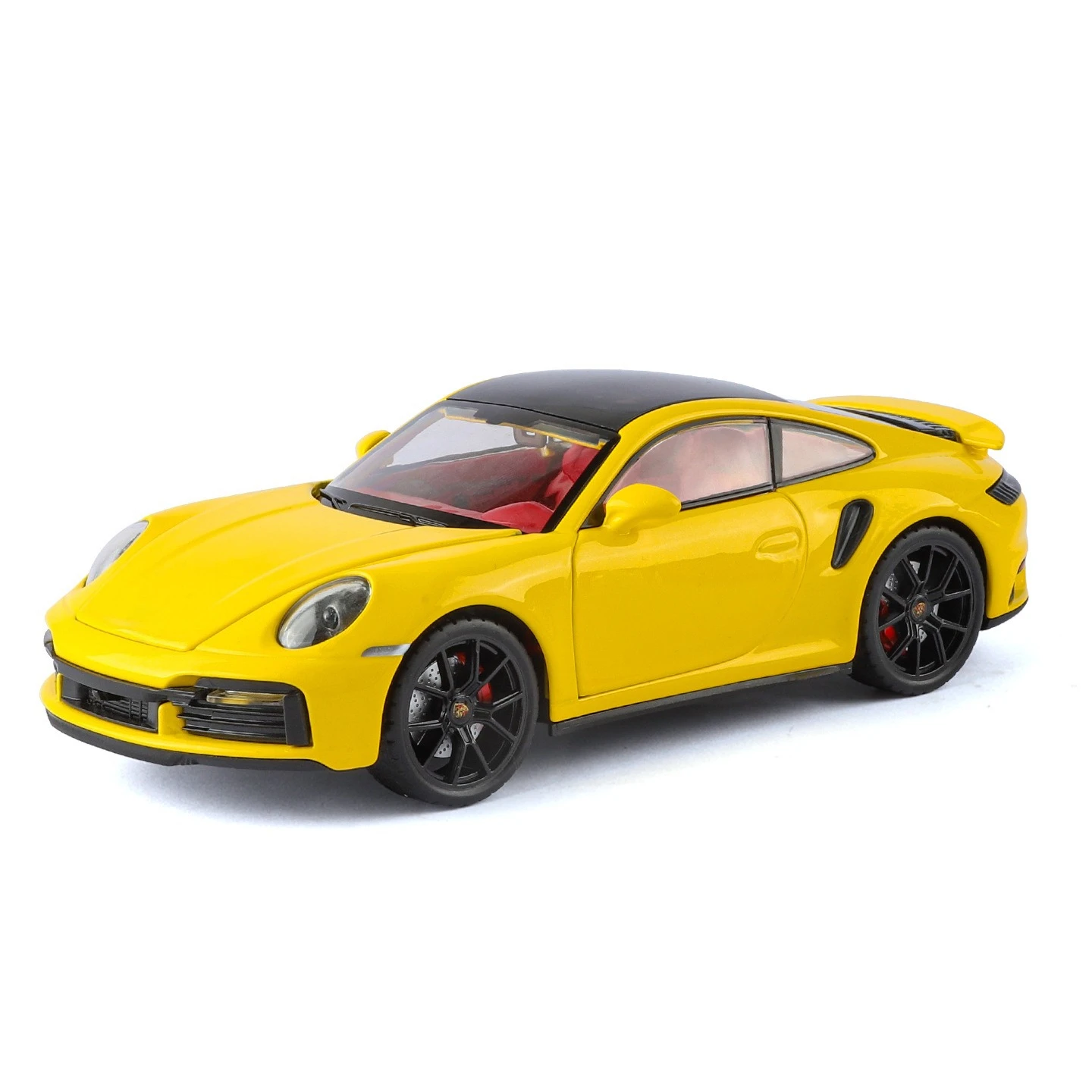

Масштабная модель суперкара Porsche 911 Turbo S (1:24) из литого металла, украшение для дома и компьютерного стола, праздничный подарок