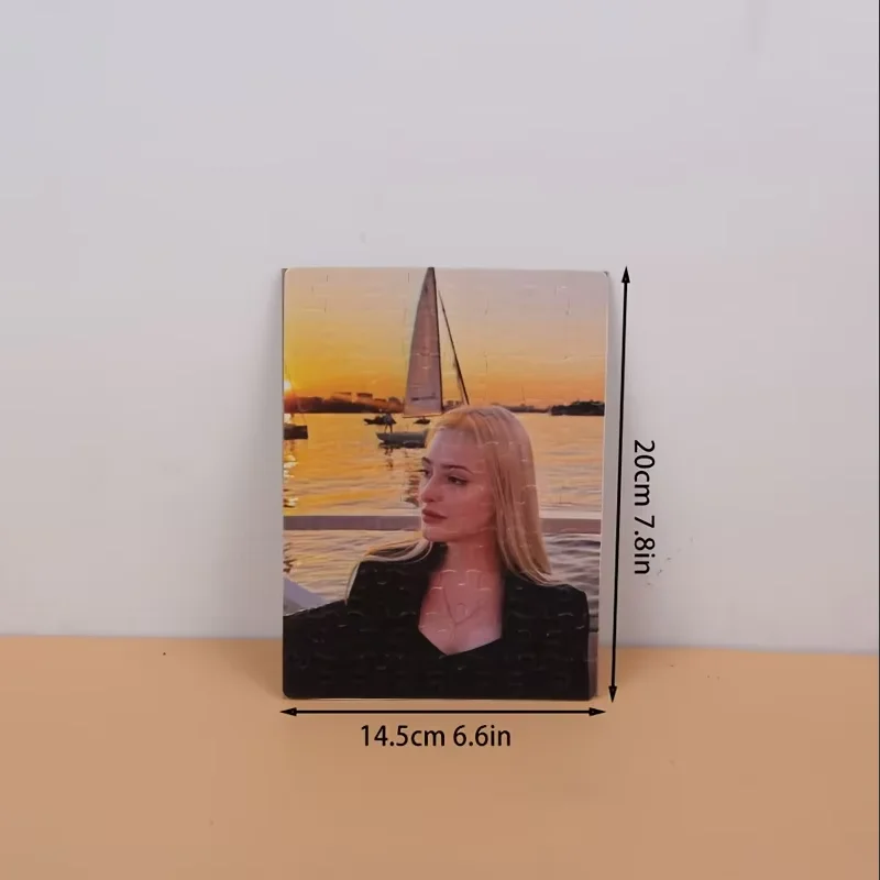 One Piece Home Decor Customized Photo Personalized Stress Relief Puzzle Customized Puzzle DIY Photo Gift for Friends