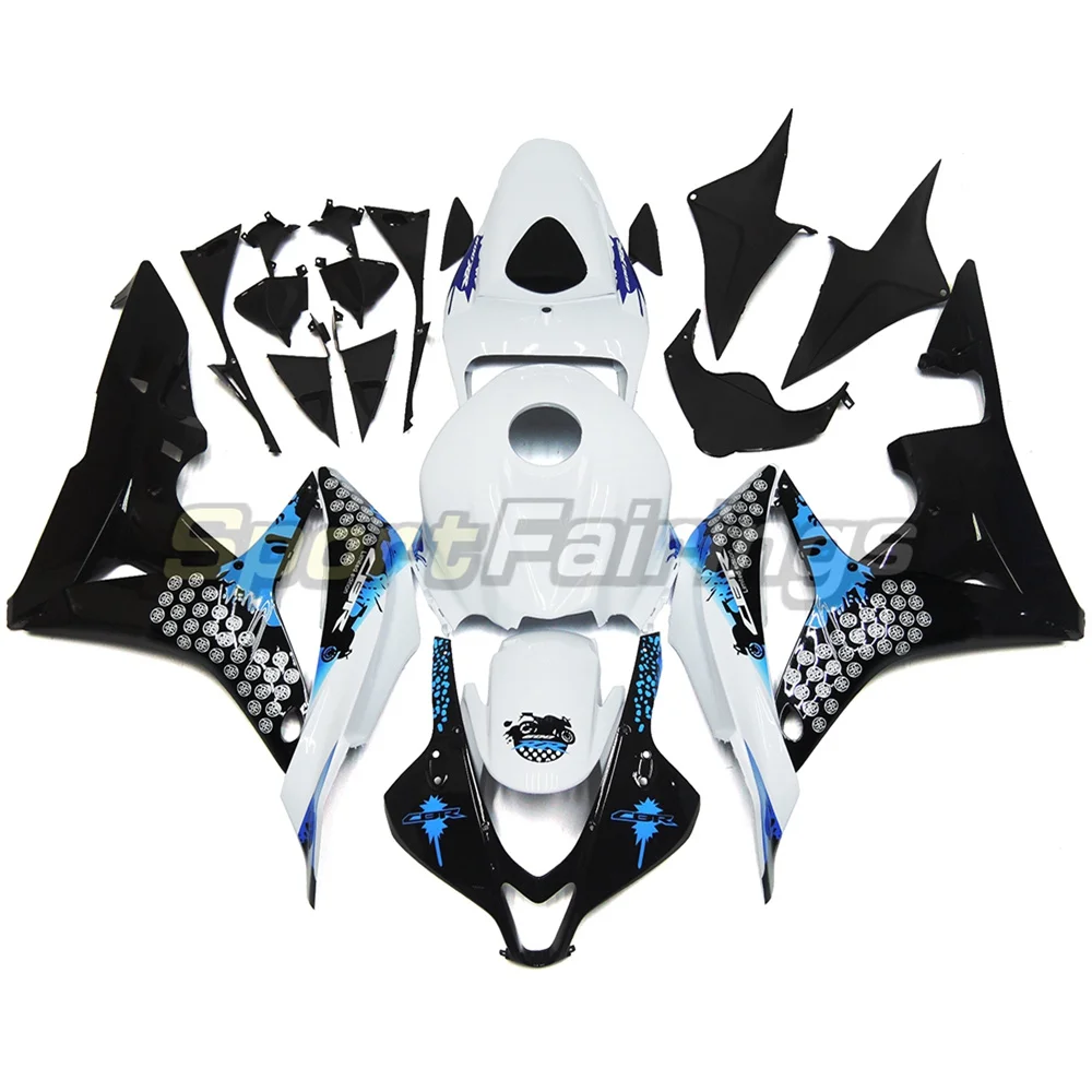 Novo abs toda a motocicleta carenagens kits para honda cbr600 rr cbr600rr cbr 600rr 2007 2008 injeção carroçaria acessórios