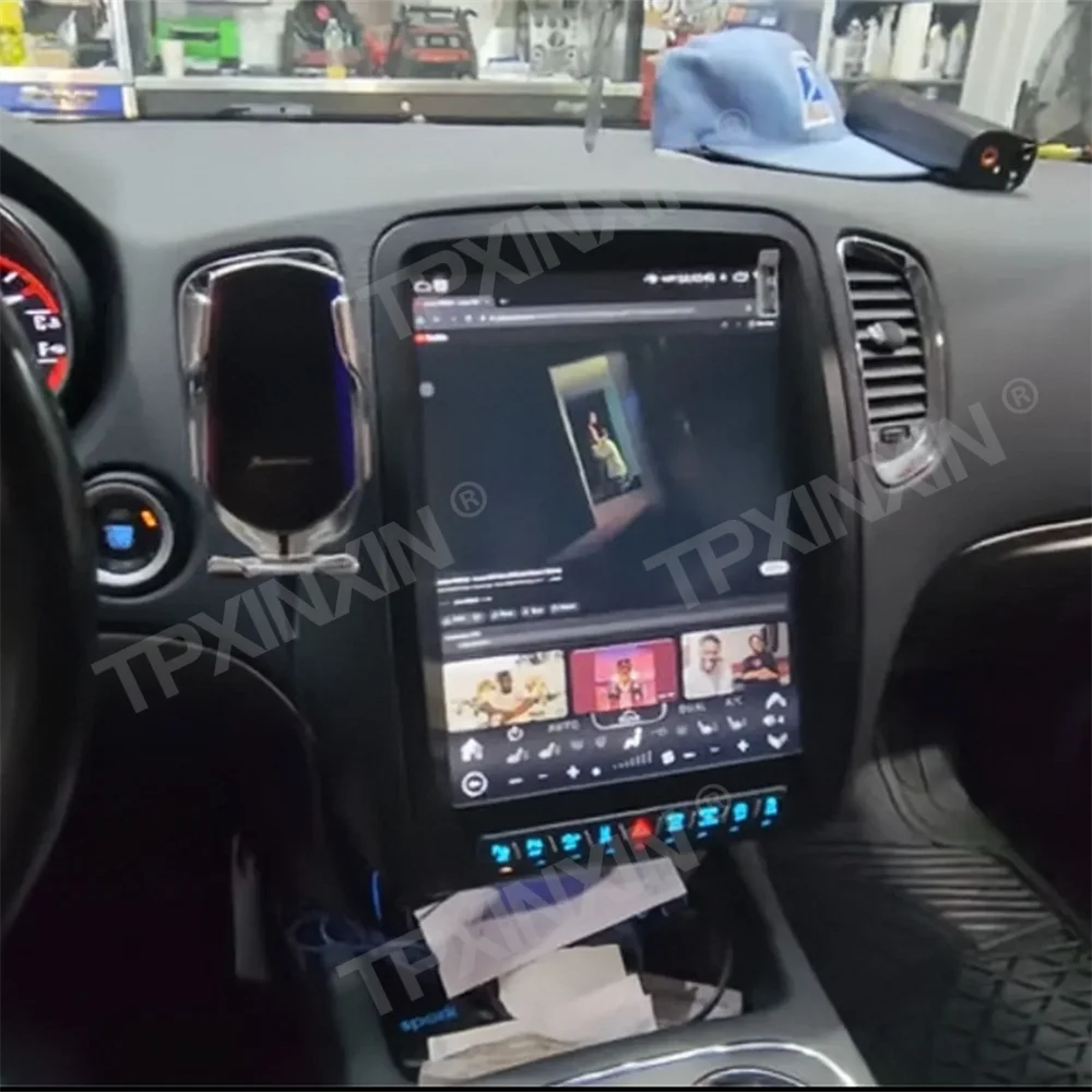 

Автомобильный радиоприемник 13 дюймов 2 Din для Dodge Durango Android 2011-2020 GPS Carplay Автомобильный мультимедийный видеоплеер стерео навигация головное устройство