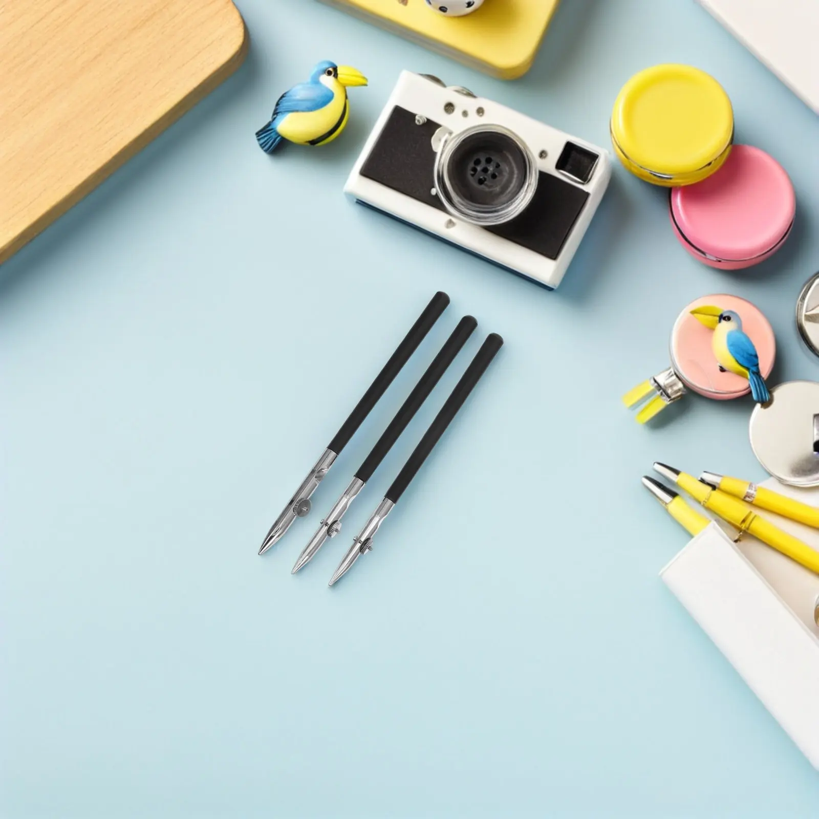 

6Pcs Duckbill Ruling Pen Set Precision Straight Line Drawing Tool for Masking Fluid Gouache Indian Ink Calligraphy Sketching