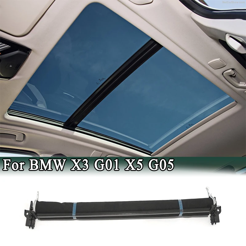 

54108491961 for BMW X3 G01 X5 G05 2018+ Sunroof Sunshade Roller Assembly Panoramic Electric Curtain Sun Visor Blind Cover