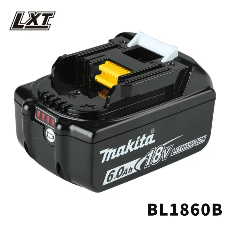 100% originální baterie Makita 18V 6,0Ah, pro baterie elektrického nářadí Makita BL1830, BL1830B, BL1840, BL1840B, BL1850 BL1860B - náhled 2