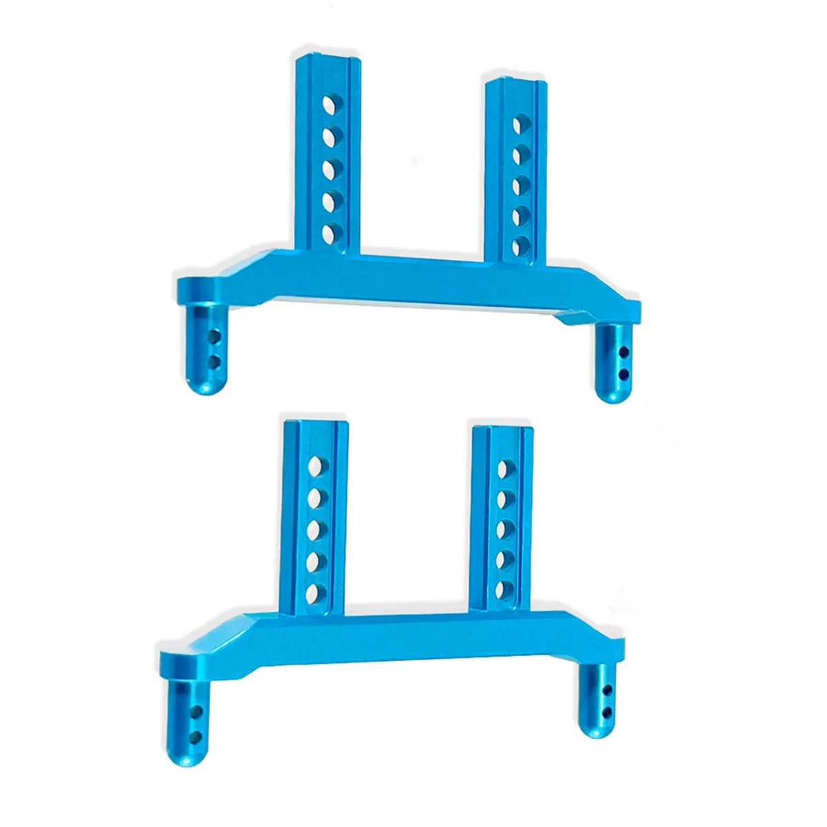 BAAA-سبائك الألومنيوم الأمامي والخلفي الجسم جبل آخر ل SCY 1/16 16101 16102 16103 16101PRO RC ترقية أجزاء السيارة الأزرق السماوي