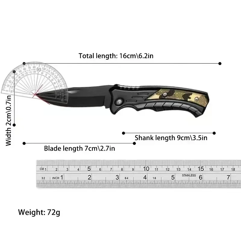 Stainless Steel Folding Knife Fillet Knife Fishing Boat Accessories With PP Handle Easy To Carry New Camping Meat Cutting Knives