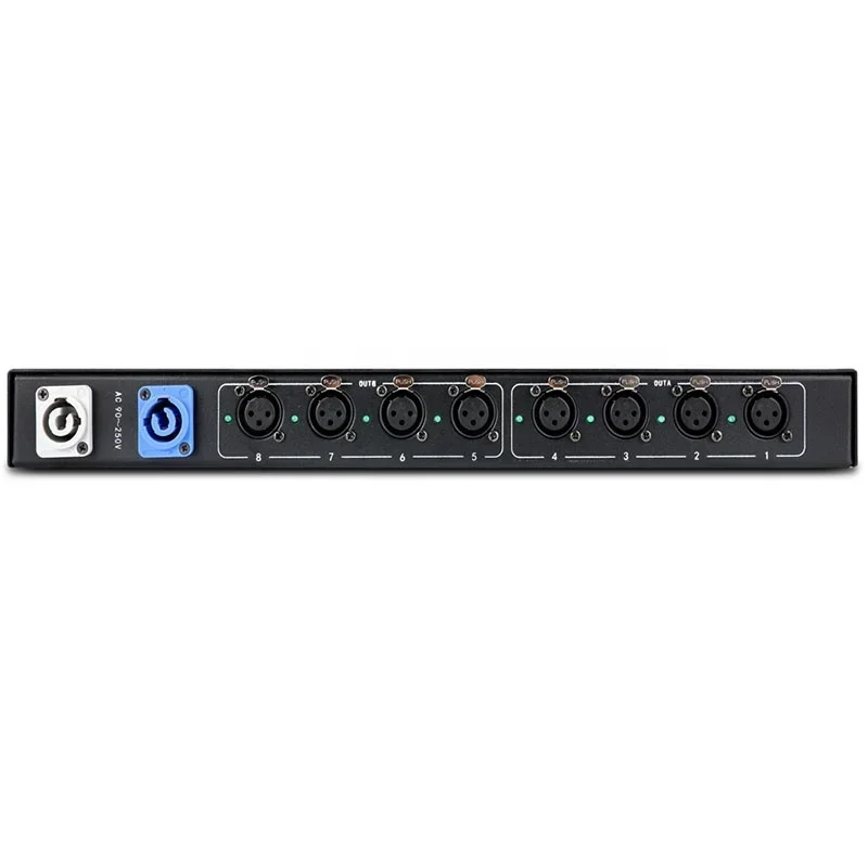 20258 Channel DMX 512 Splitter Photoelectric Isolation Signal Amplifier