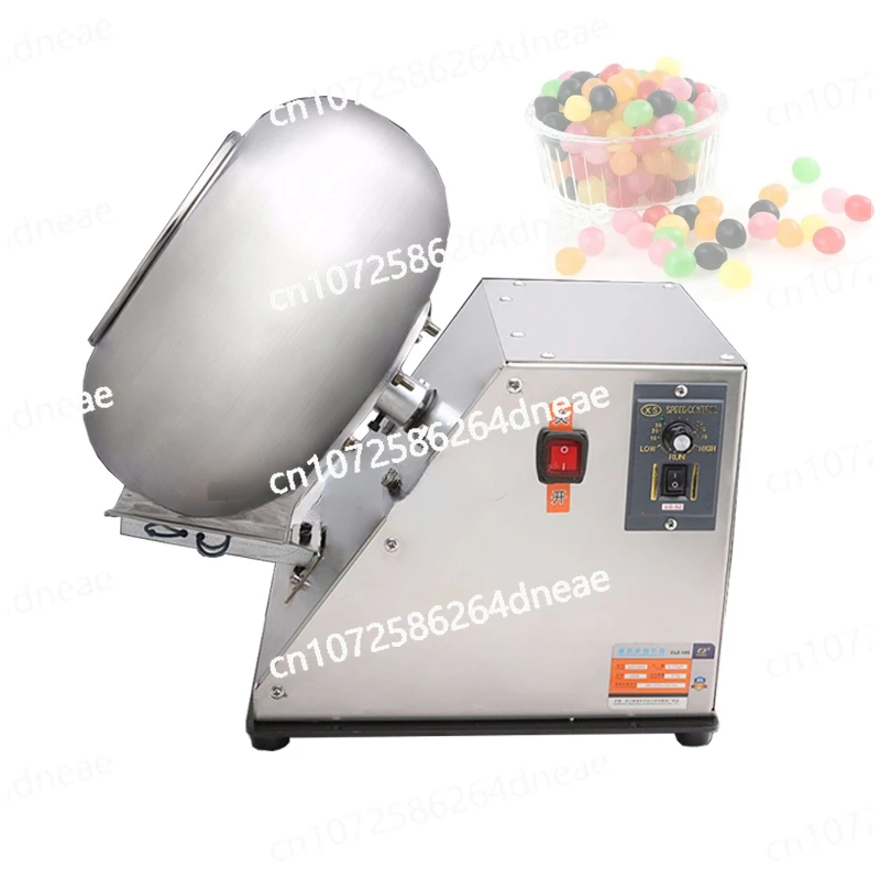 Chocolate Coating Pan Sugar Polishing Candy Snack Making Machines for Nuts Peanuts Sugar Candy Coating Machine