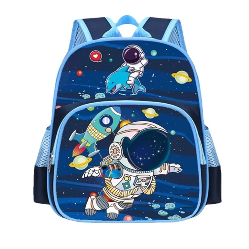 Kindergarten children schoolbags spine protection and load reduction boys and girls backpacks lightweight printed backpack