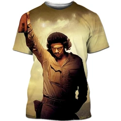 Che Guevara 3D Printed T-Shirts Men Women Casual Fashion Streetwear Oversized Short Sleeve T Shirt Kids Tees Tops Man Clothing