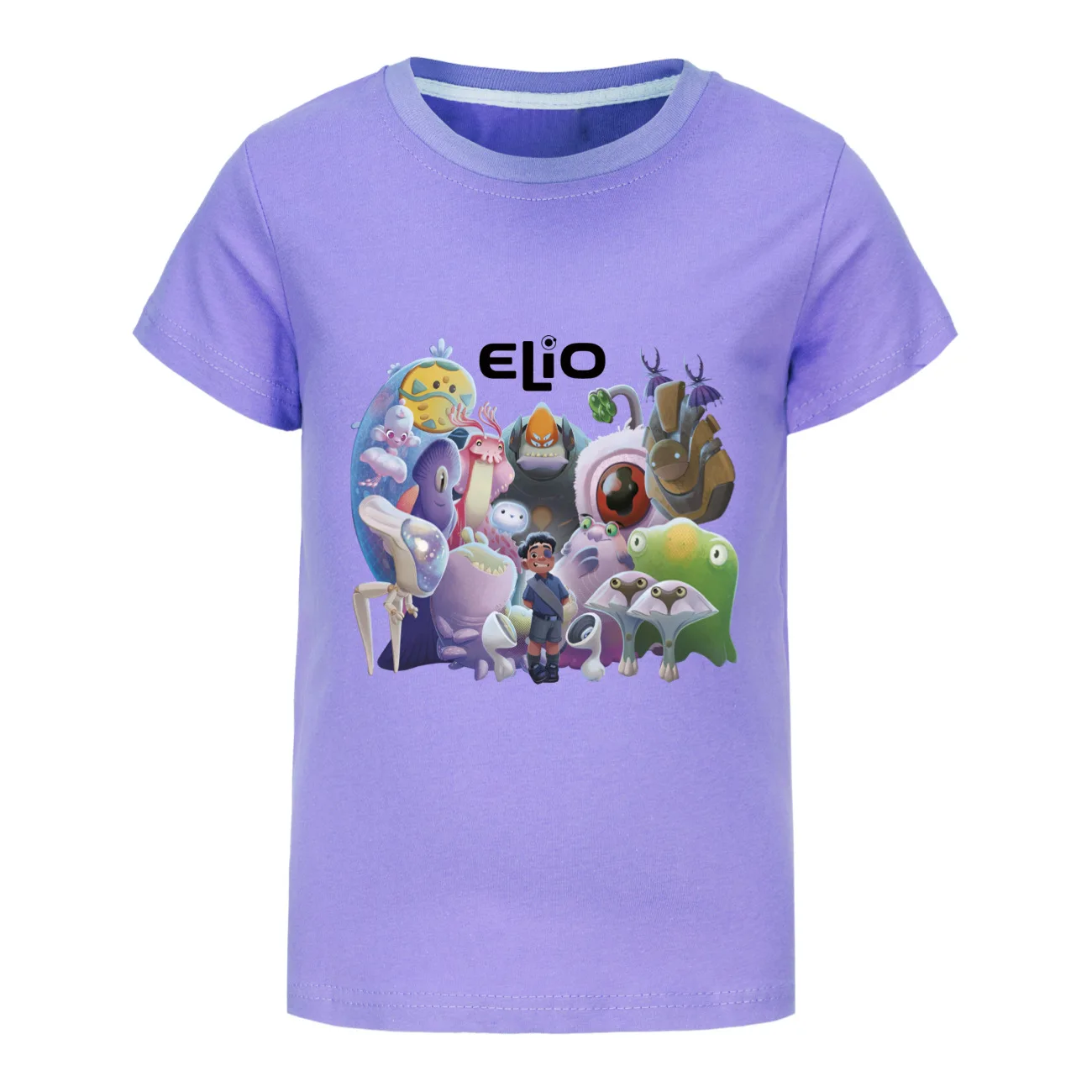 

New Movie Elio Tshirt Kids Cotton T-Shirt Junior Boys Cartoon Clothes Baby Girls Summer Casual Loose Tees Children Pullover Tops