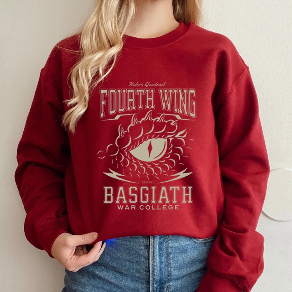 Vierde Vleugel Trui Ruiters Kwadrant Sweath Basgiath War College Hoodie Boek Liefhebbers Shit Cadeau Voor Beste Vrienden Unisex Tops