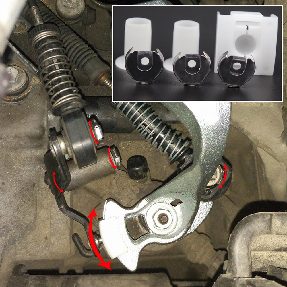 

Для Audi A3 8L A2 8Z 2003 2000 N90815903 Шайба проводки шестерни 1J0711067L Релейная втулка подшипника рычага 1J0711550 Скользящая башмака переключения передач