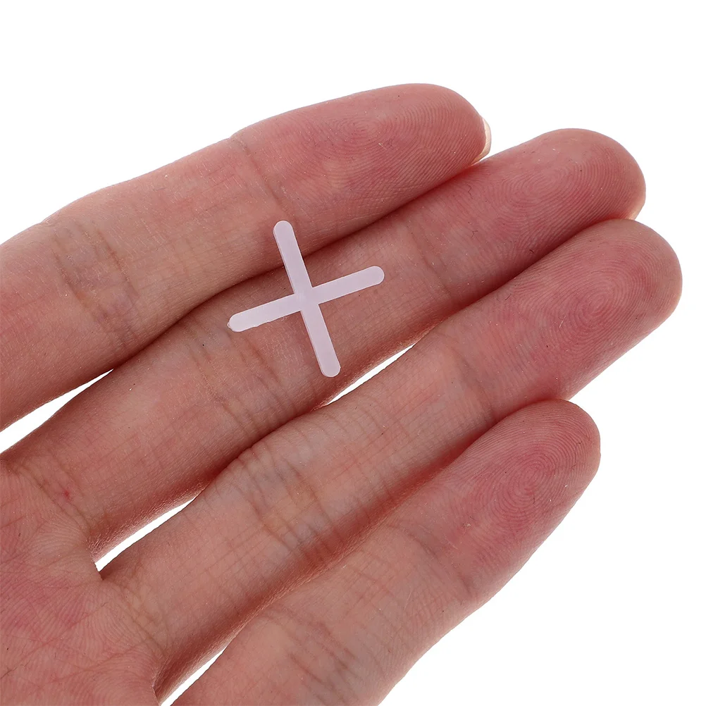 200pcs Tile Cross Spacers Plastic Leveling System For Ceramic Floor Wall Installation Tiling Spacer Kit Grout Tool Building